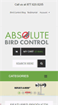 Mobile Screenshot of absolutebirdcontrol.com